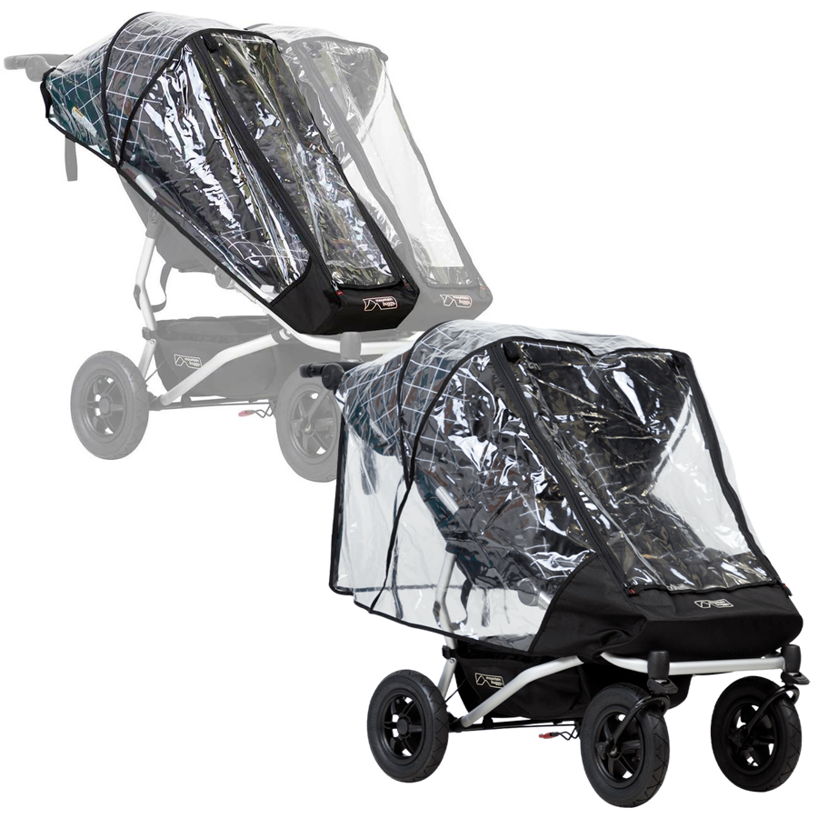 Plásticos de Lluvia para cochecitos y sillas de paseo de bebés.